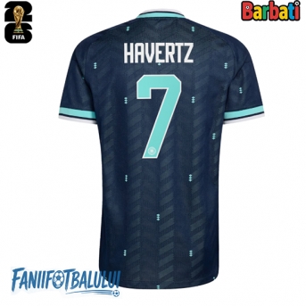 Germania Kai Havertz #7 Tricou Fotbal Replică Mondial 2026 Barbati Deplasare